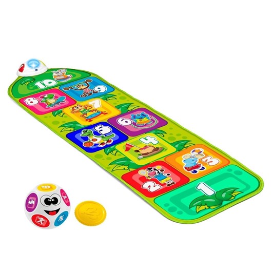 משחק קלאס - Toy Playmat Hopscotch - צבעוני Colorful