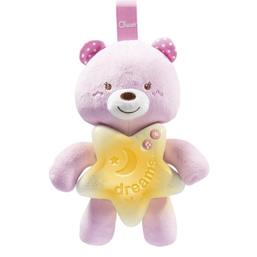דובי נתלה החלומות הראשון שלי - Toy First Dreams Goodnight Bear - ורוד - Pink