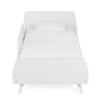 מיטת מעבר קרוליין לבן קלאסי – Caroline Toddler Bed Classic White 130×70 cm